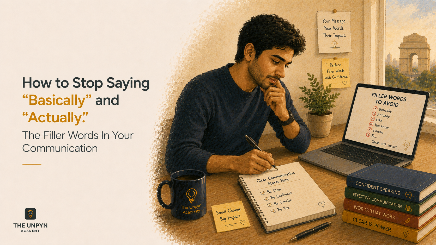 How to Stop Saying "Basically" and "Actually" Every Sentence in English