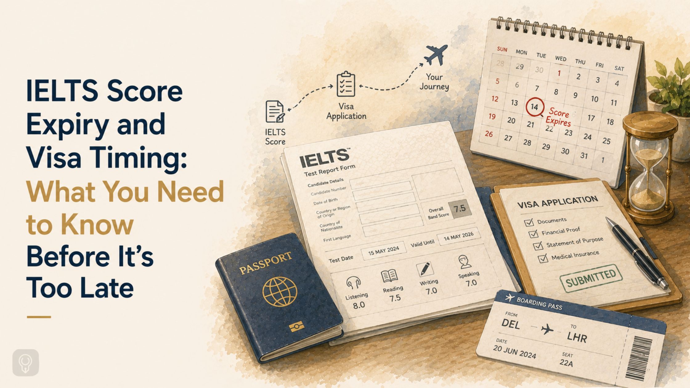 IELTS Score Expiry and Visa Timing: What You Need to Know Before It's Too Late