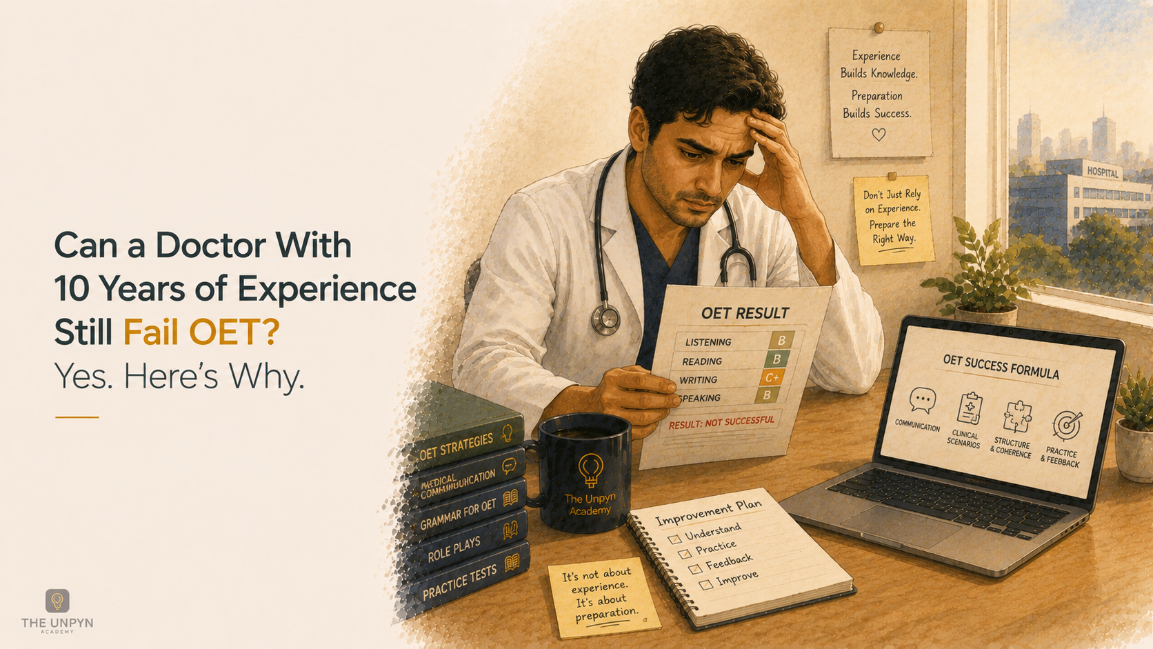 Can a Doctor With 10 Years of Experience Still Fail OET? Yes. Here's Why.