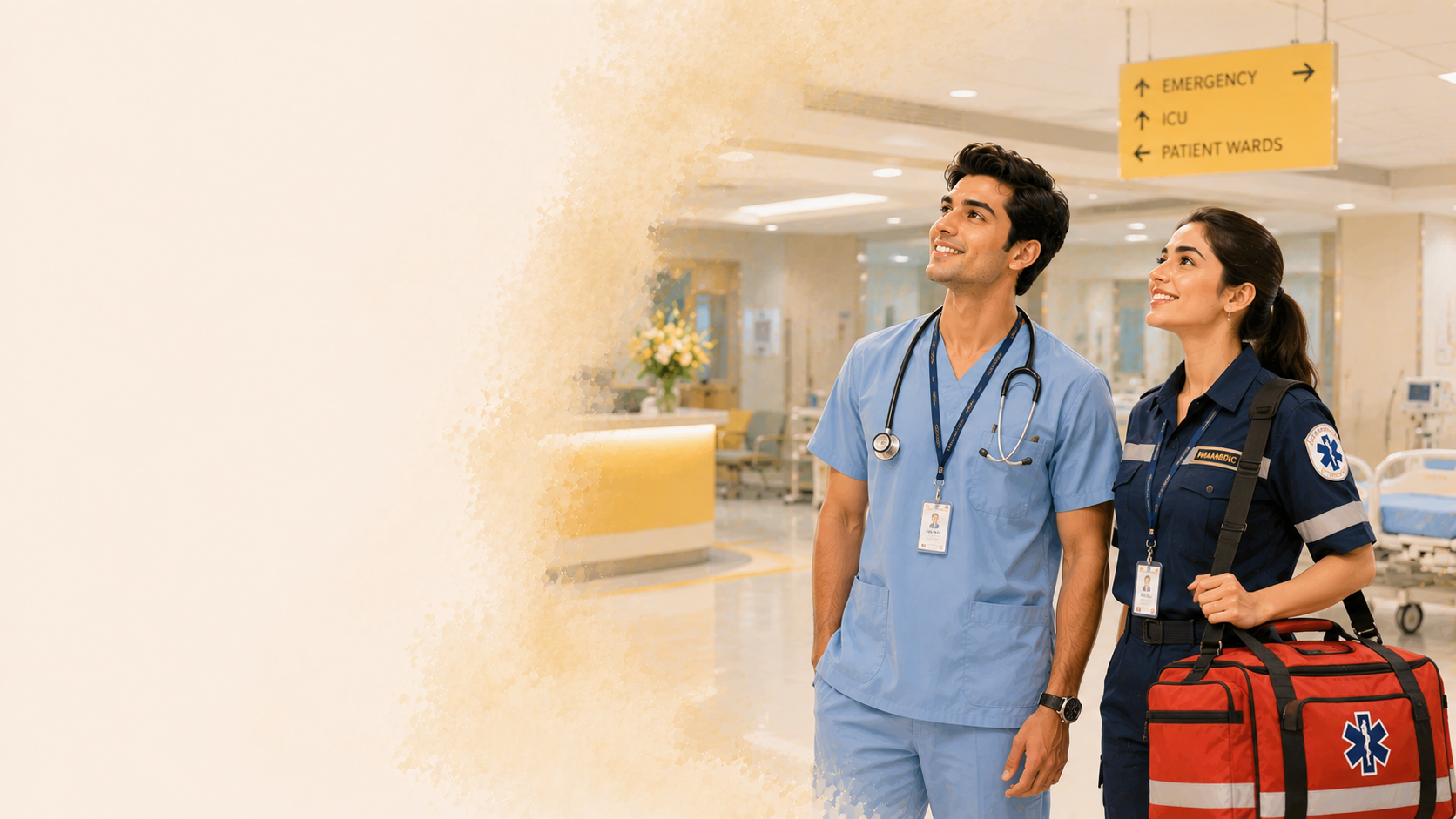 Nursing and paramedical English communication training