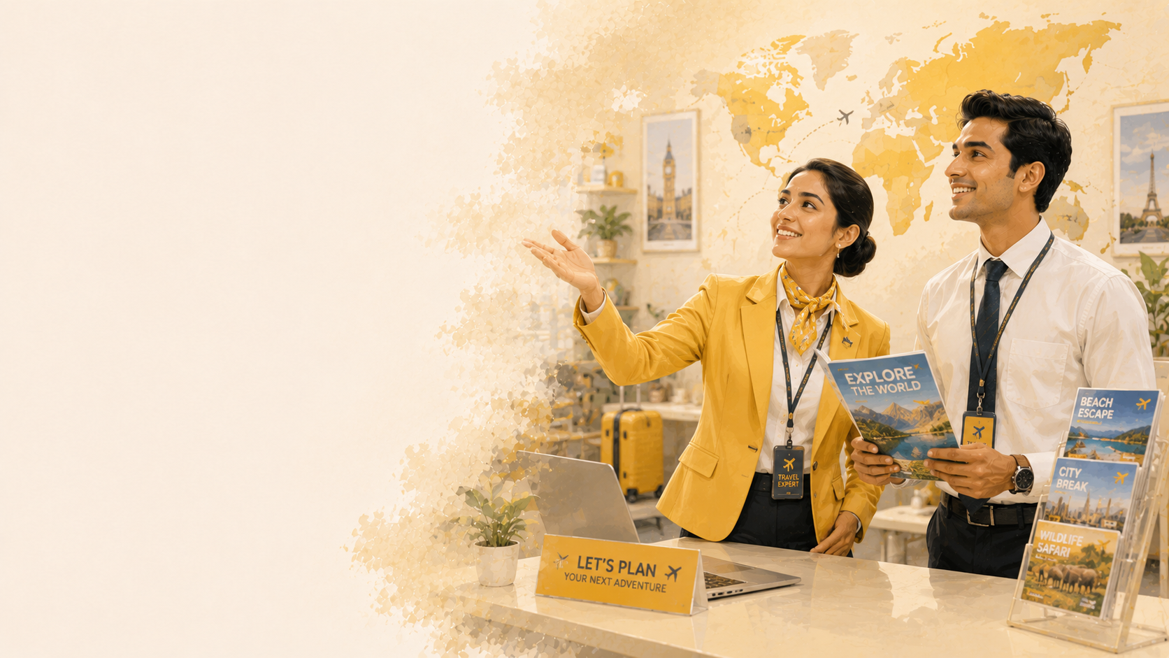 Travel and tourism English communication training — travel agency consultants